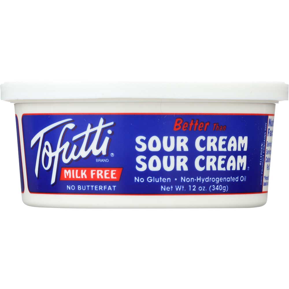 Tofutti Brand Blue Tub Non Hydrogenated Sour Supreme Cream, 12