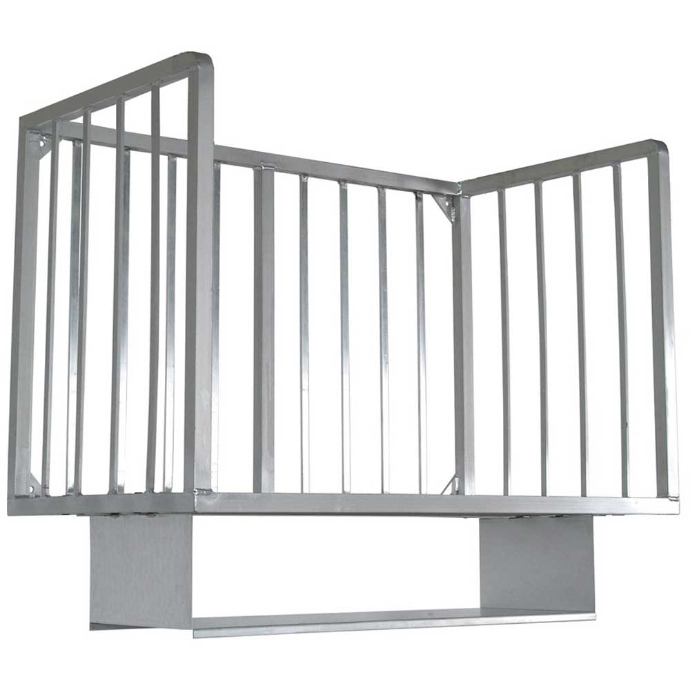 John Boos Ceiling Mount Aluminum Meat Boat Rack, 72 x 20 inch