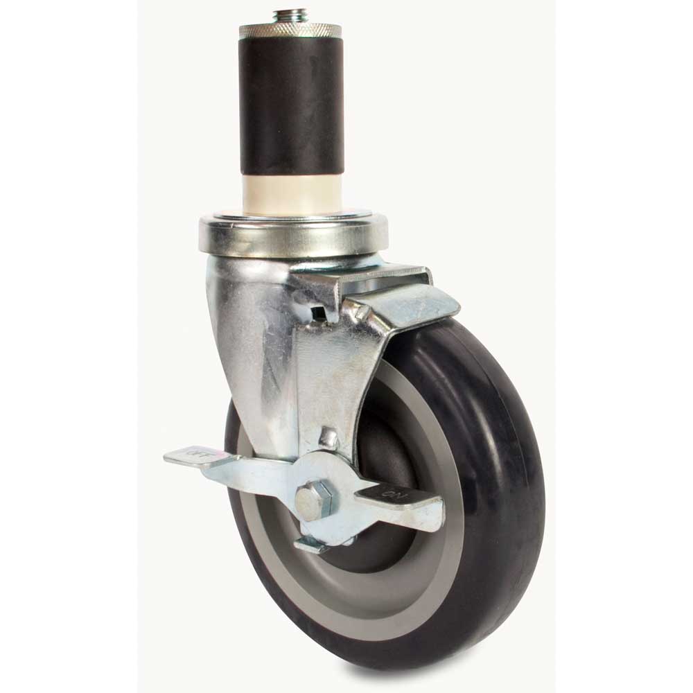John Boos Heavy Duty Locking Casters Only, 5 Inch