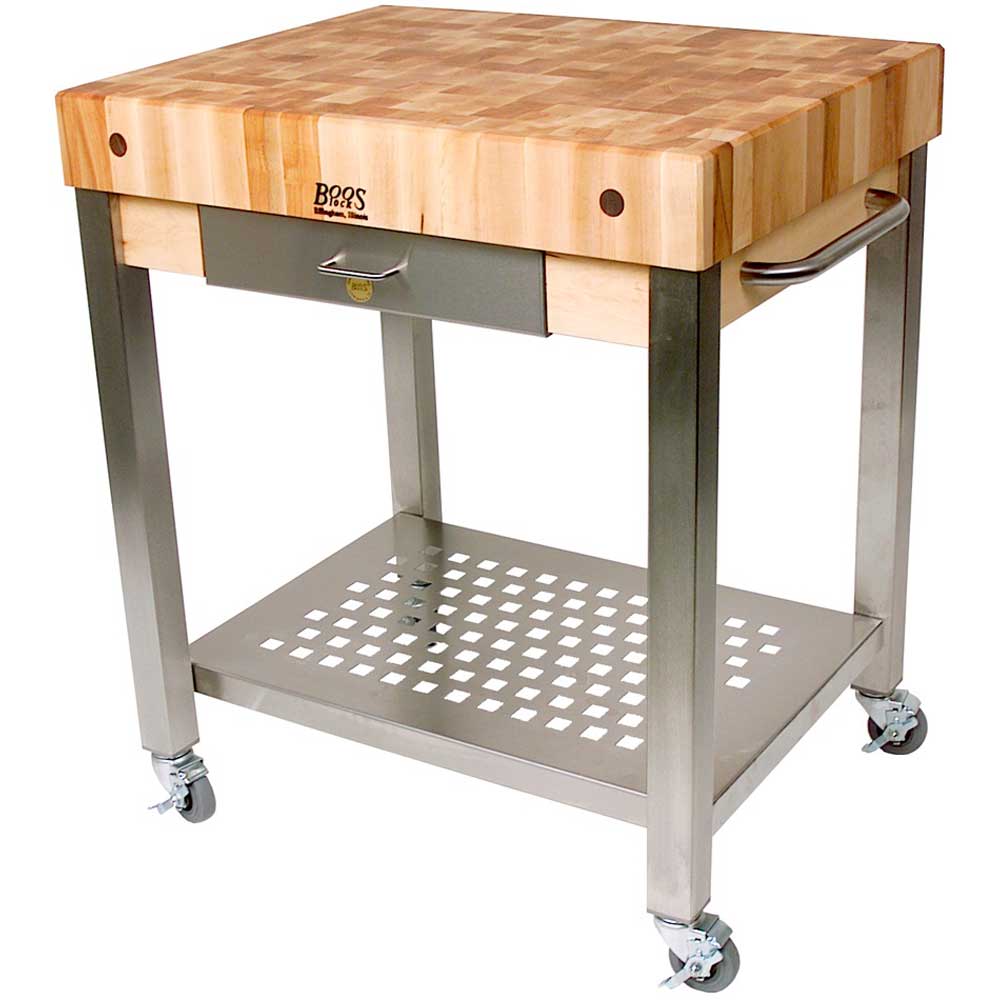 John Boos Cucina Technica Cart with Drawer | FoodServiceDirect