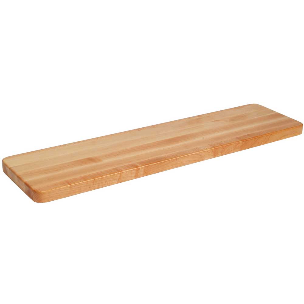 John Boos Tuff Varnique Finish Hard Maple Locker Bench Seat, 108 X 9.5 X 1.25 Inch