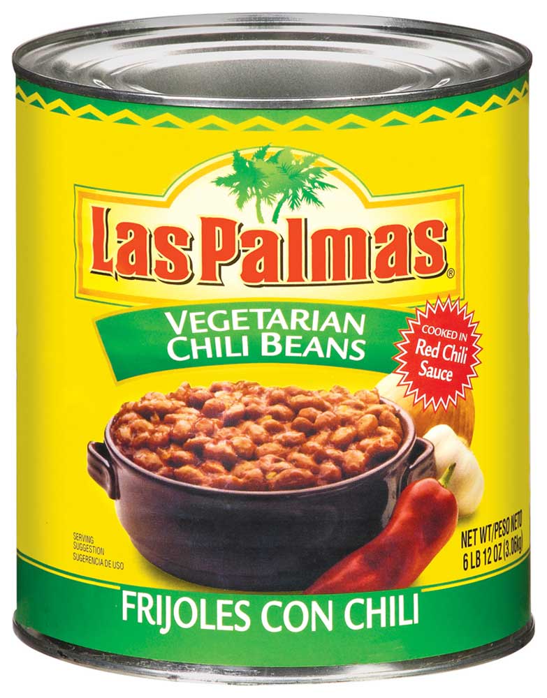 Las Palmas Vegetarian Chile Bean, 108 Ounce -- 6 Per Case