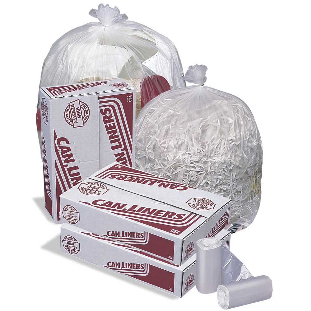 Pitt Plastics High Density Natural Coreless Roll 17 x 18 -- 2000 per case.