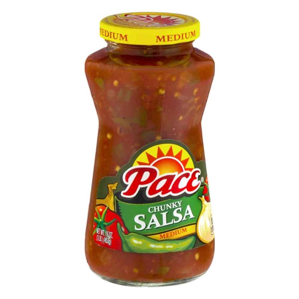 Pace Chunky Salsa Medium, 16 Ounce -- 12 Per Case
