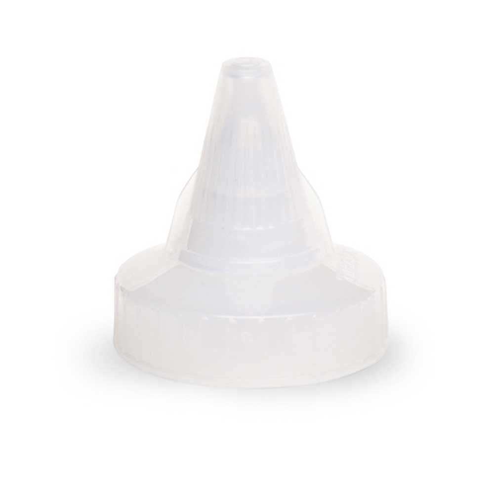Traex Clear Replacement Cap For Squeeze Dispenser -- 12 Per Case