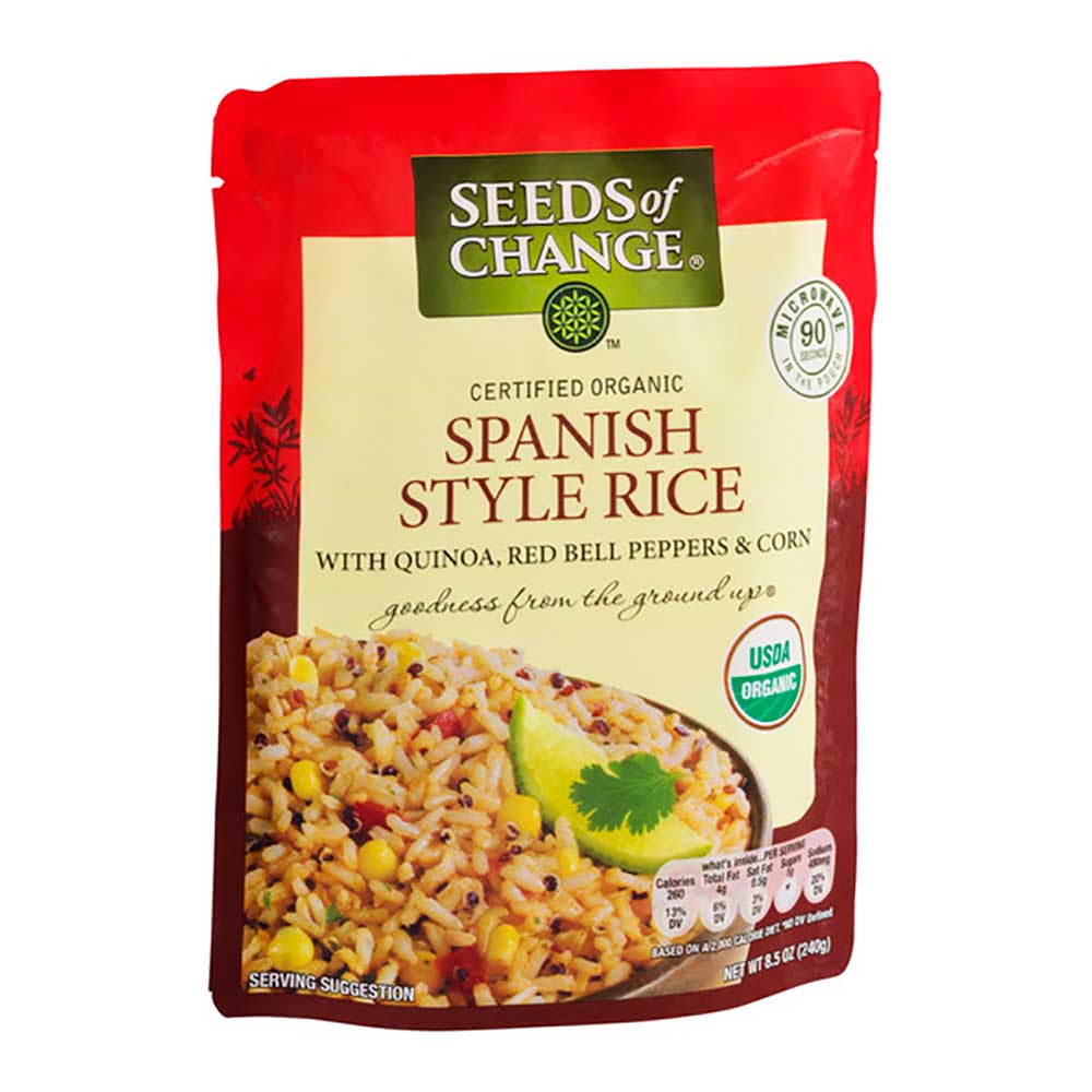 Seeds Of Change Spanish Style Rice With Quinoa, 8.5 Ounce -- 12 Per Case