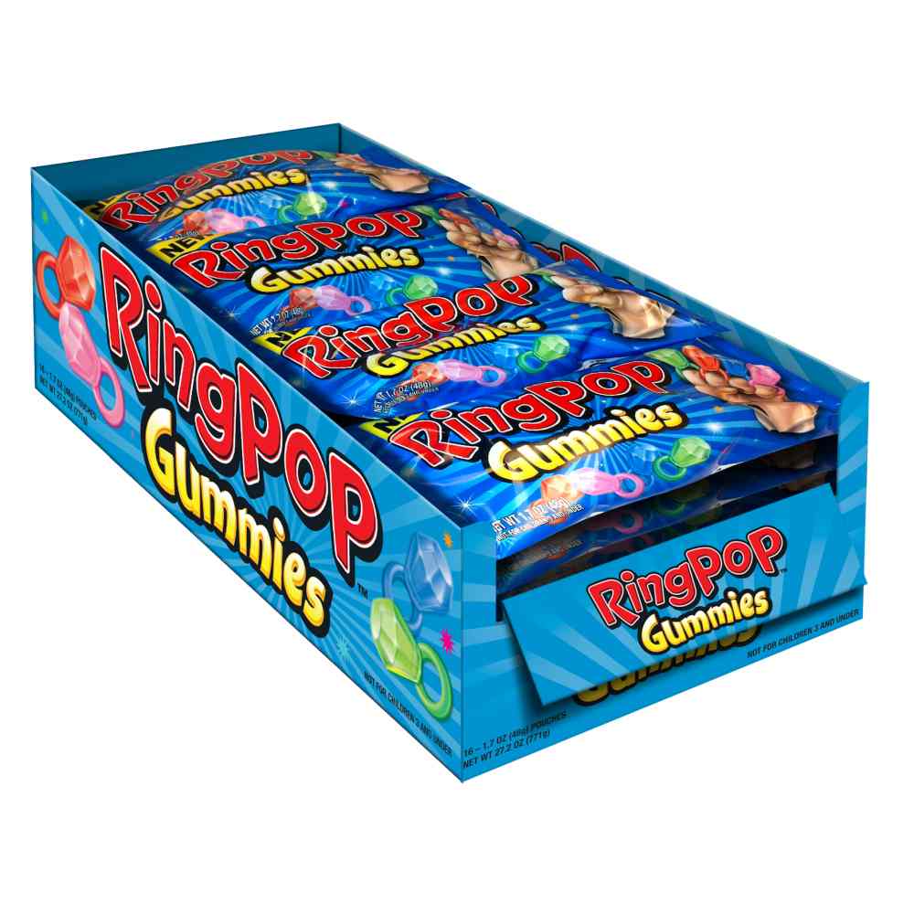 Ring Pop Gummies, 1.7 Ounce -- 192 Per Case