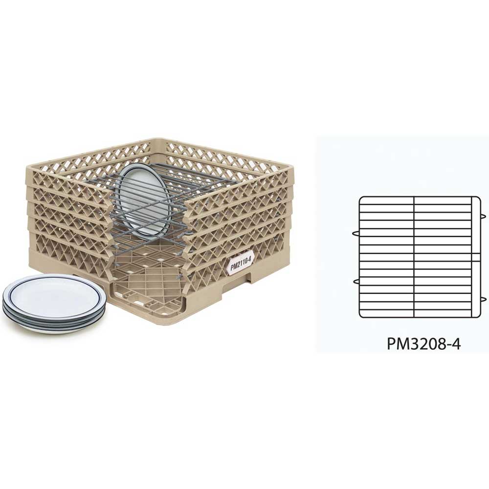 Traex Royal Blue 32 Plate Capacity Rack With 3 Extender -- 2 Per Case
