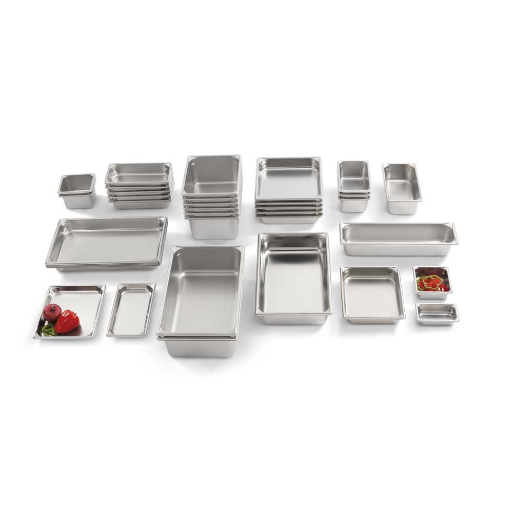 Vollrath Super Pan V Half Size Stainless Steel Steam Table Pan, 1 1/4 Inch -- 6 Per Case