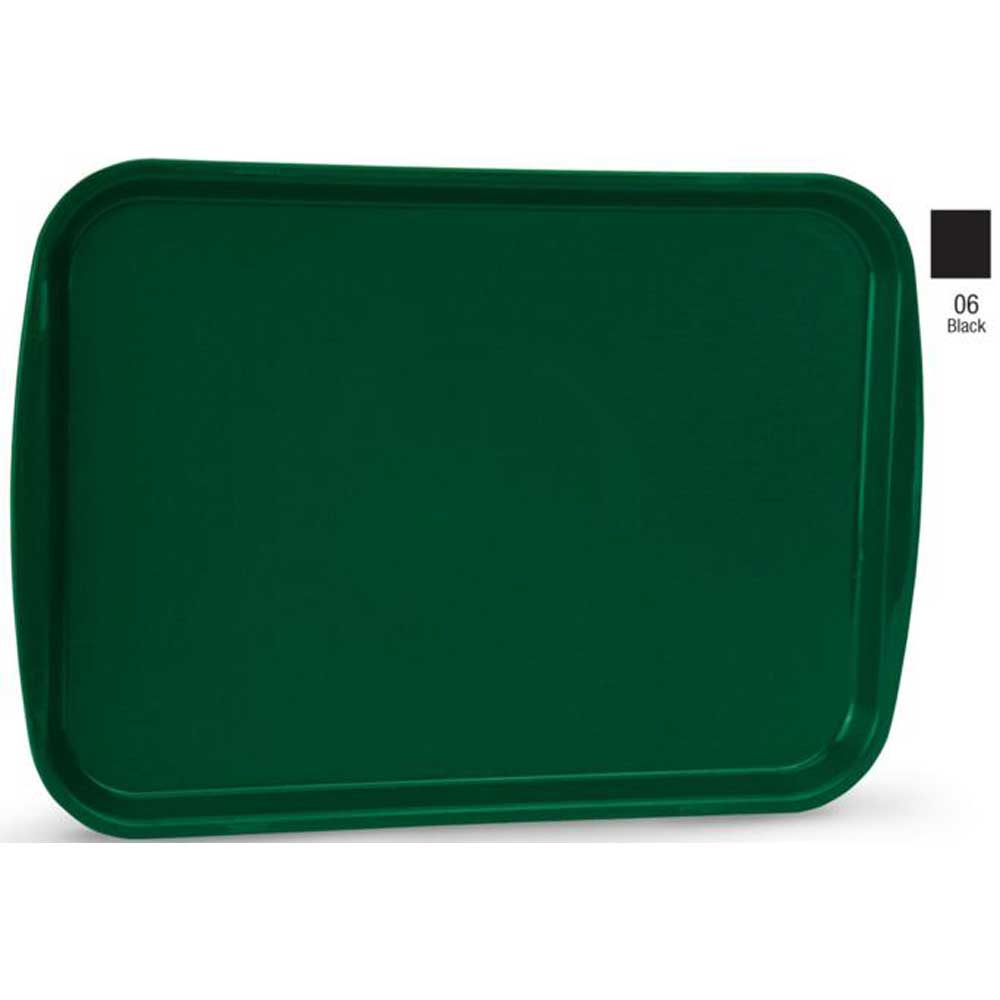 Traex Black Premium Fast Food Tray, 12 X 16 Inch -- 24 Per Case