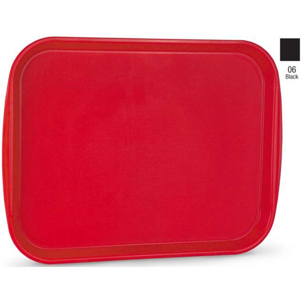 Traex Black Premium Fast Food Tray, 14 X 18 Inch -- 12 Per Case