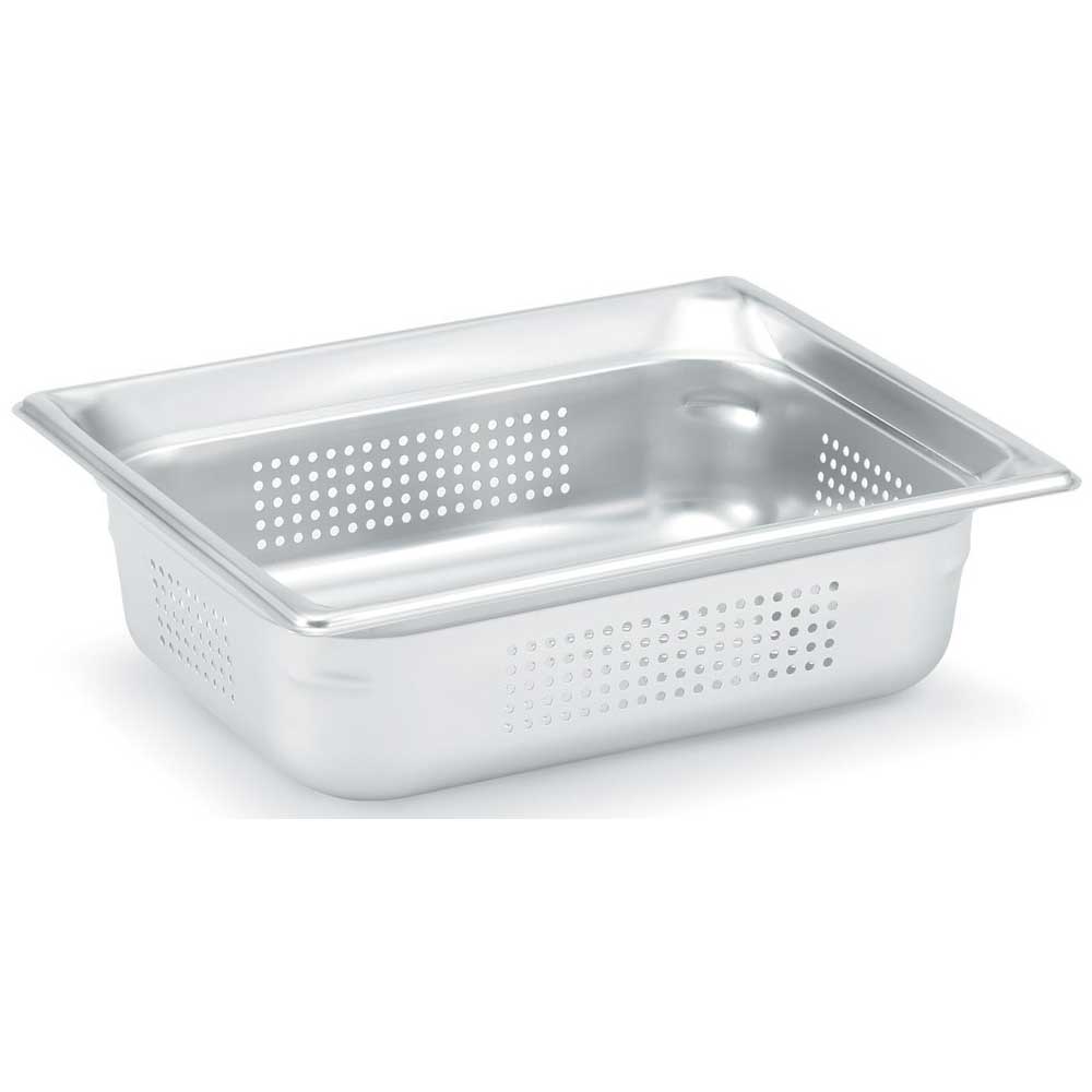 Vollrath Super Pan 3 Half Size Perforated Pan, 6 Inch -- 6 Per Case