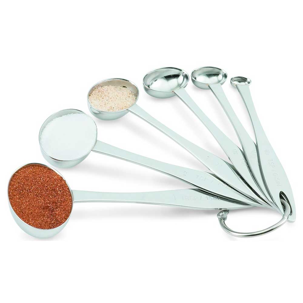 Vollrath Scrambled Egg Whites 6 Piece Oval Measuring Spoon -- 12 Per Case