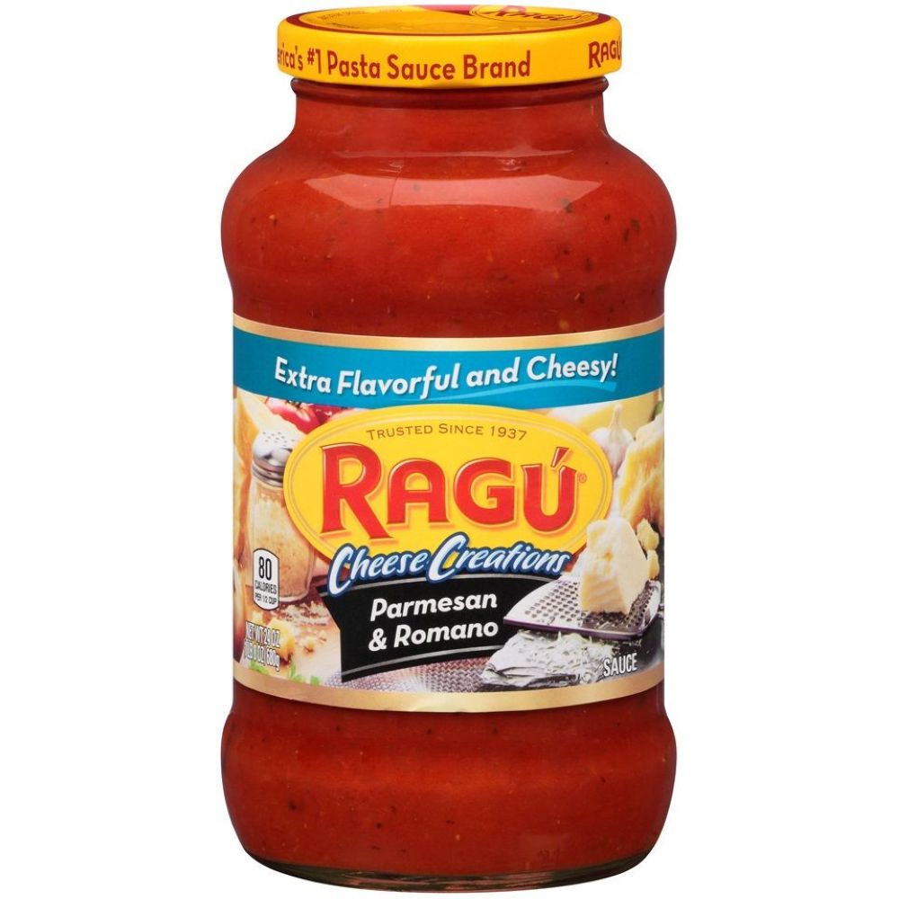 Ragu Cheese Creations Parmesan And Romano Cheese Sauce, 24 Ounce -- 12 Per Case