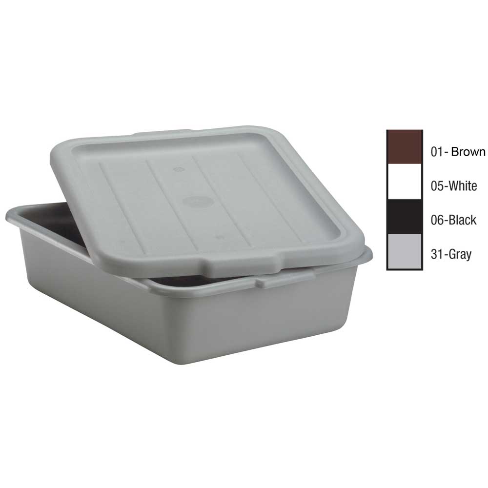 Vollrath Black Dish Box Cover, 20 X 15 Inch -- 12 Per Case