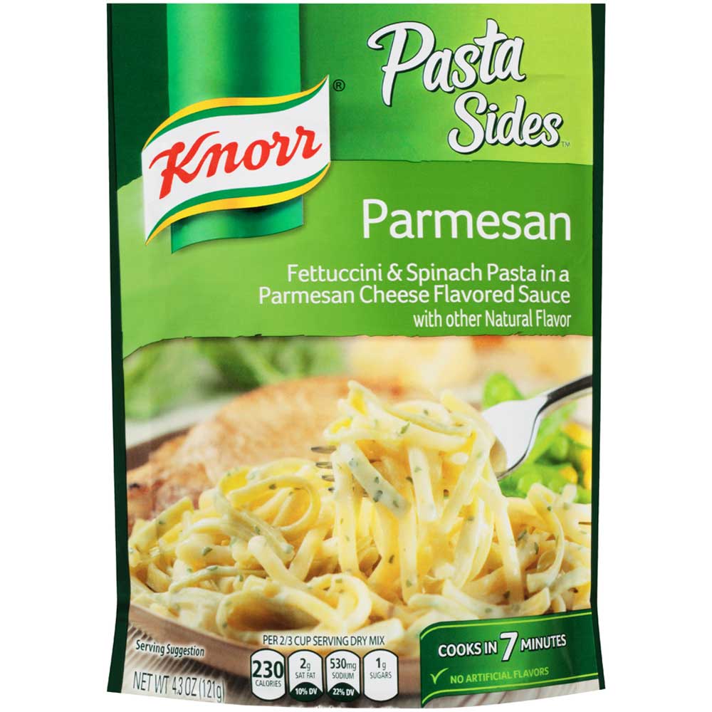 Knorr Parmesan Flavored Pasta Side, 4.3 Ounce -- 8 Per Case