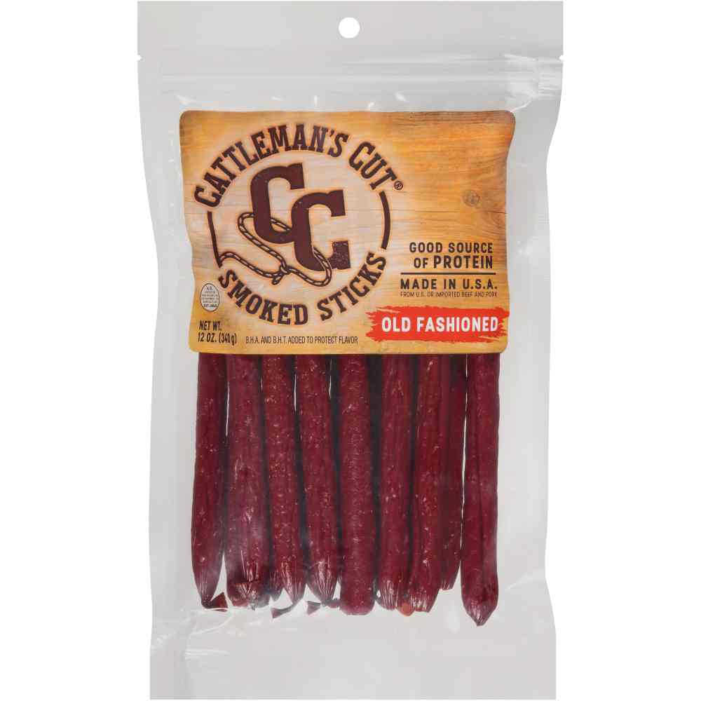Cattleman's Cut Smoked Sticks, 12 Ounce -- 8 Per Case