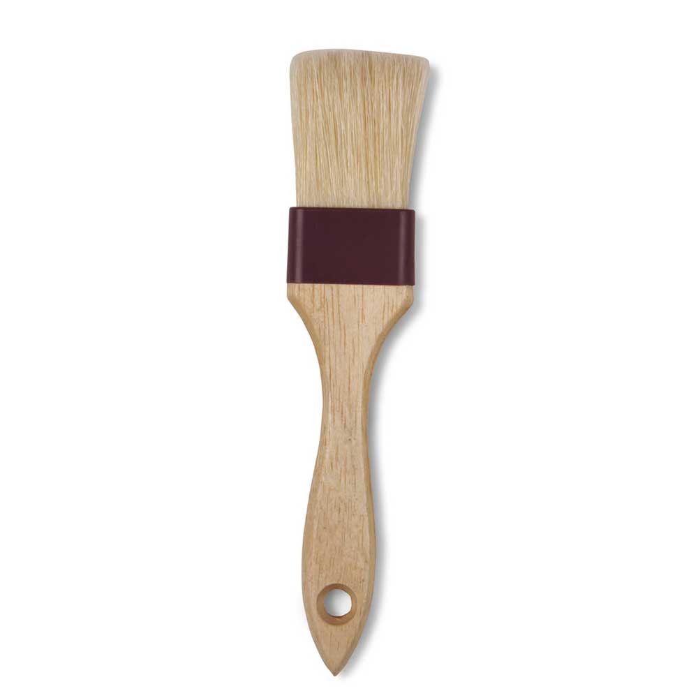 Vollrath Food Preparation Flat Boar Bristle Pastry Brush, 1 1/2 X 8 1/4 Inch -- 12 Per Case