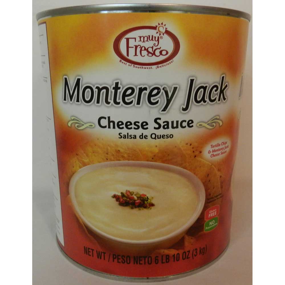 Muy Fresco Trans Fat Free Monterey Jack Cheese Sauce, 6.63 Pound -- 6 Per Case