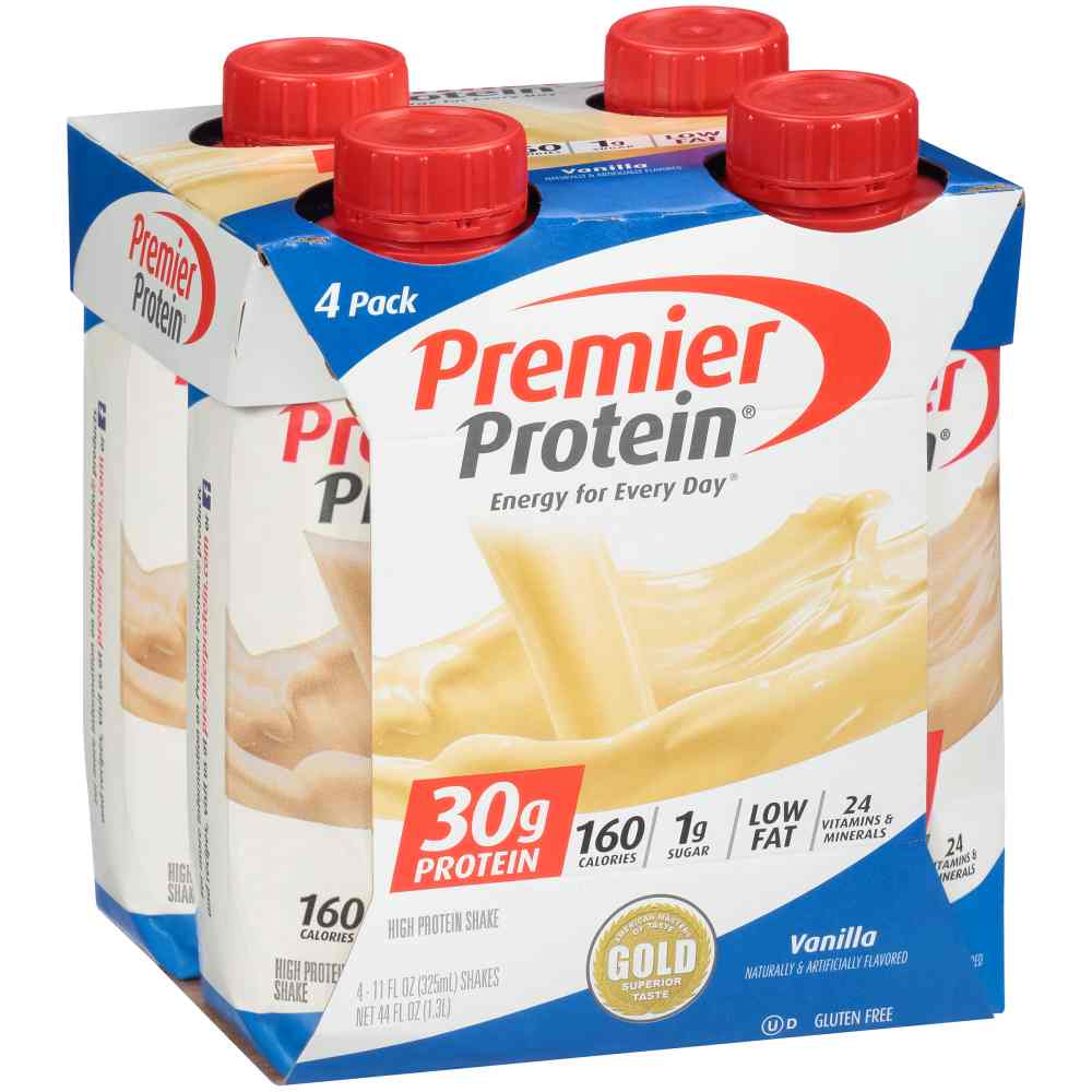 Premier Protein Vanilla Shake, Dream Cap, 11 Fluid Ounce -- 12 Per Case