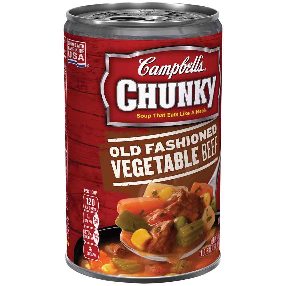 Campbell's Chunky Vegetable Beef Soup, 18.8 Ounce -- 12 Per Case