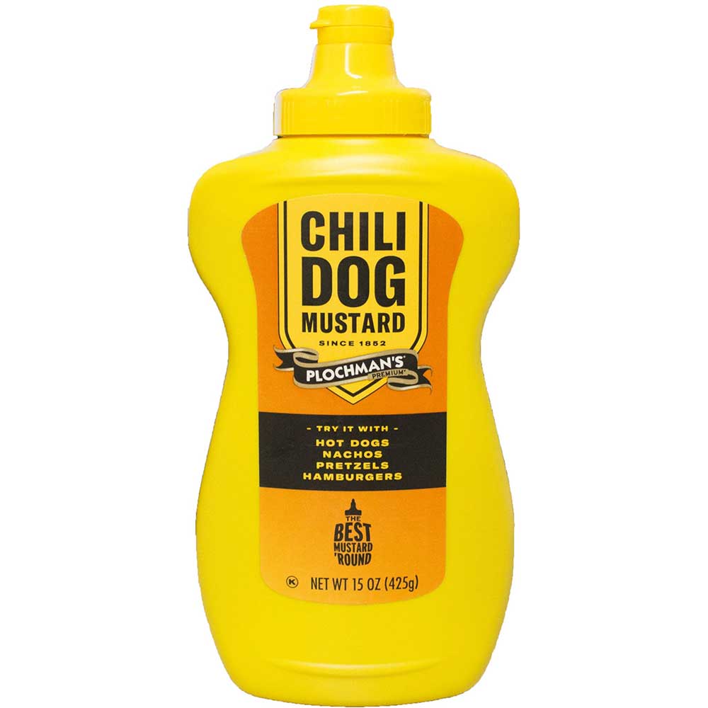 Plochman's Chili Dog Mustard, 15 Ounce -- 12 Per Case