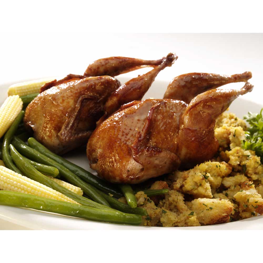 Manchester Farms Marniated Whole Quail, 6 Ounce -- 24 Per Case