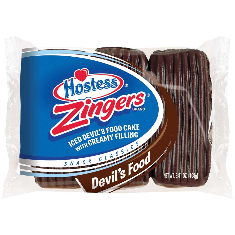 Zingers Single Serve Chocolate Cake, 3.809 Ounce -- 36 Per Case