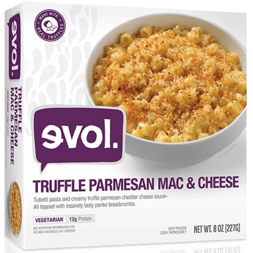 Evol Truffle Parmesan Mac And Cheese Single Serve Meal, 8 Ounce -- 8 Per Case