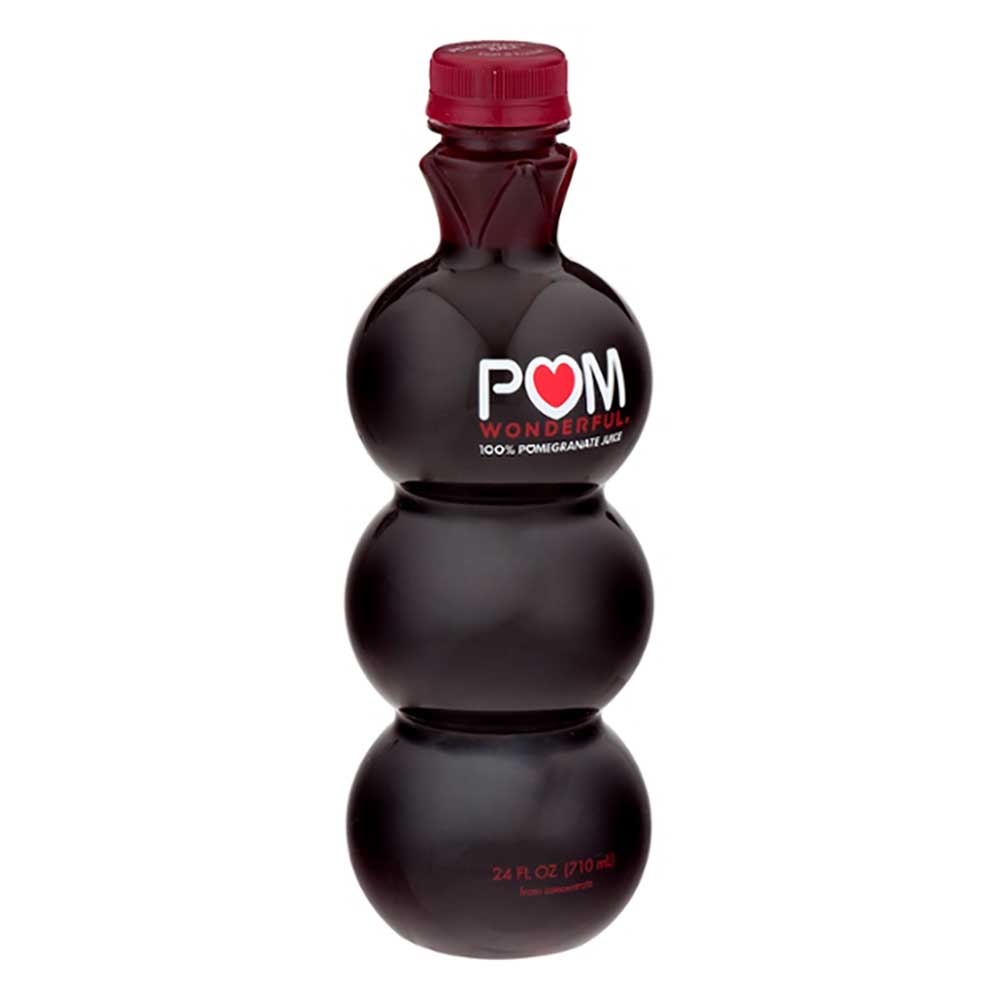 Pom Wonderful 100 Percent Pomegranate Juice, 24 Fluid Ounce -- 6 Per Case