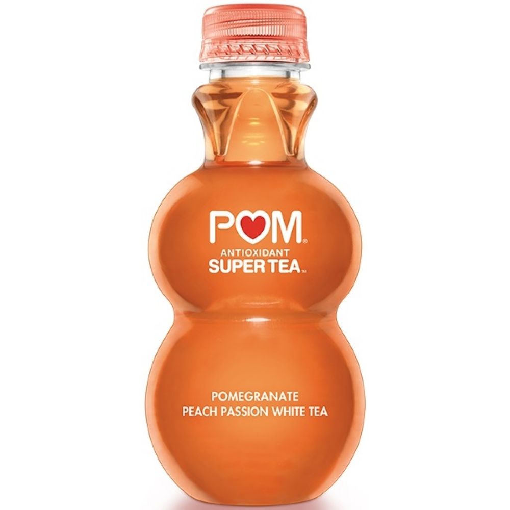 Pom Wonderful Pomegranate Peach Passion White Tea, 12 Fluid Ounce -- 6 Per Case