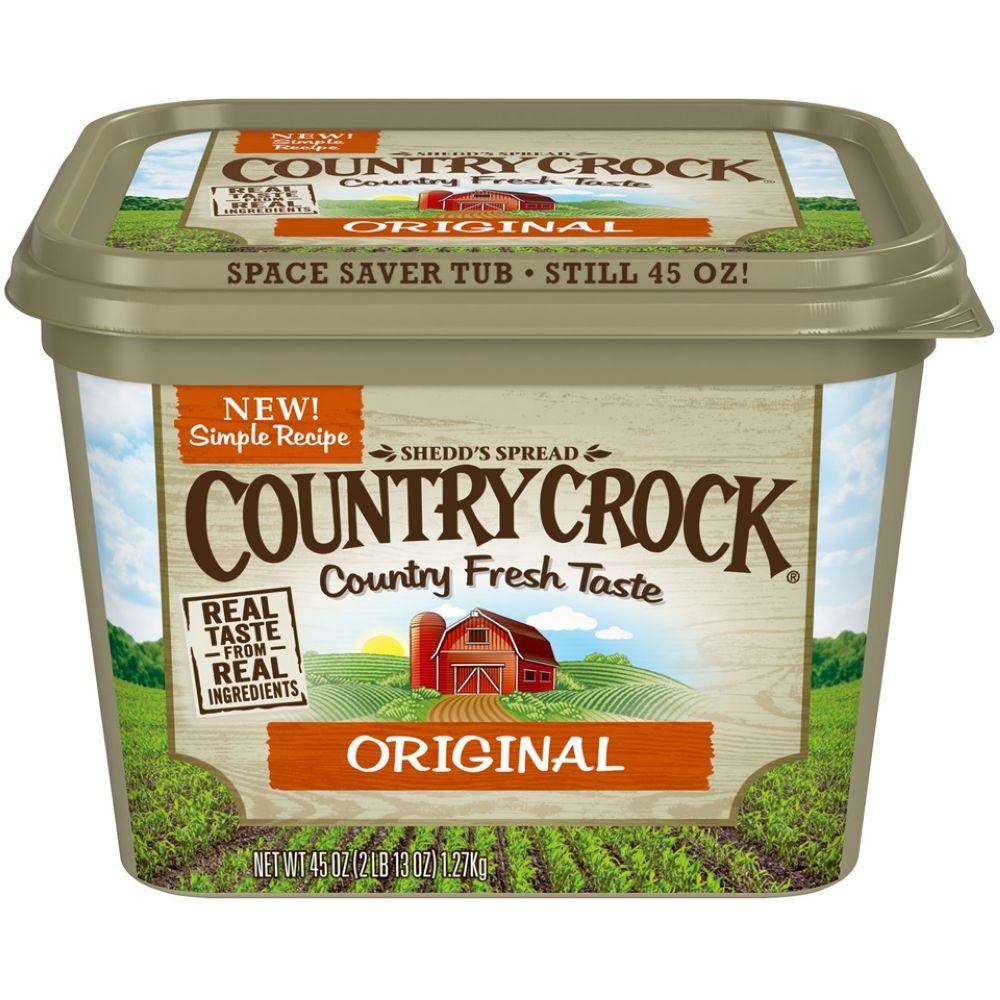 Country Crock Original Vegetable Oil Spread, 45 Ounce -- 12 Per Case