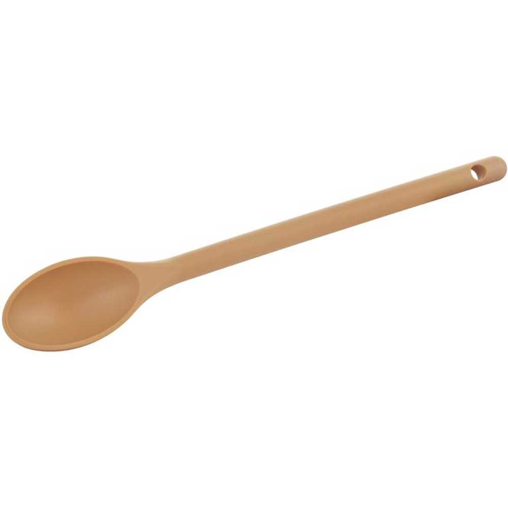 Winco Tan High Heat Nylon Spoon, 12 Inch -- 12 Per Case