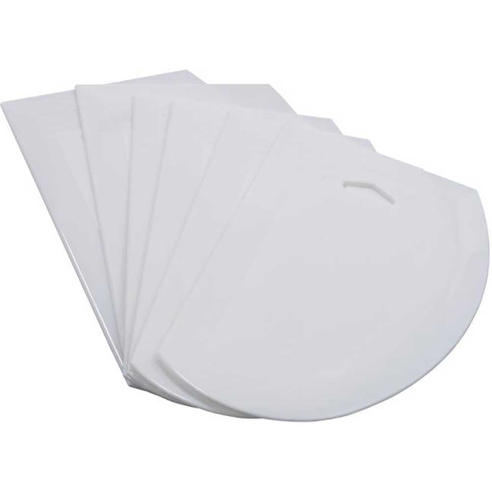 Winco Plastic Dough Scraper, 7 1/2 X 4 3/4 Inch -- 12 Per Case