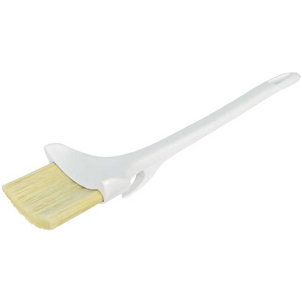 Winco Boar Bristle Pastry Brush With Hook And 3 Inch Wide Concave Head, 10 X 3.63 Inch -- 12 Per Case