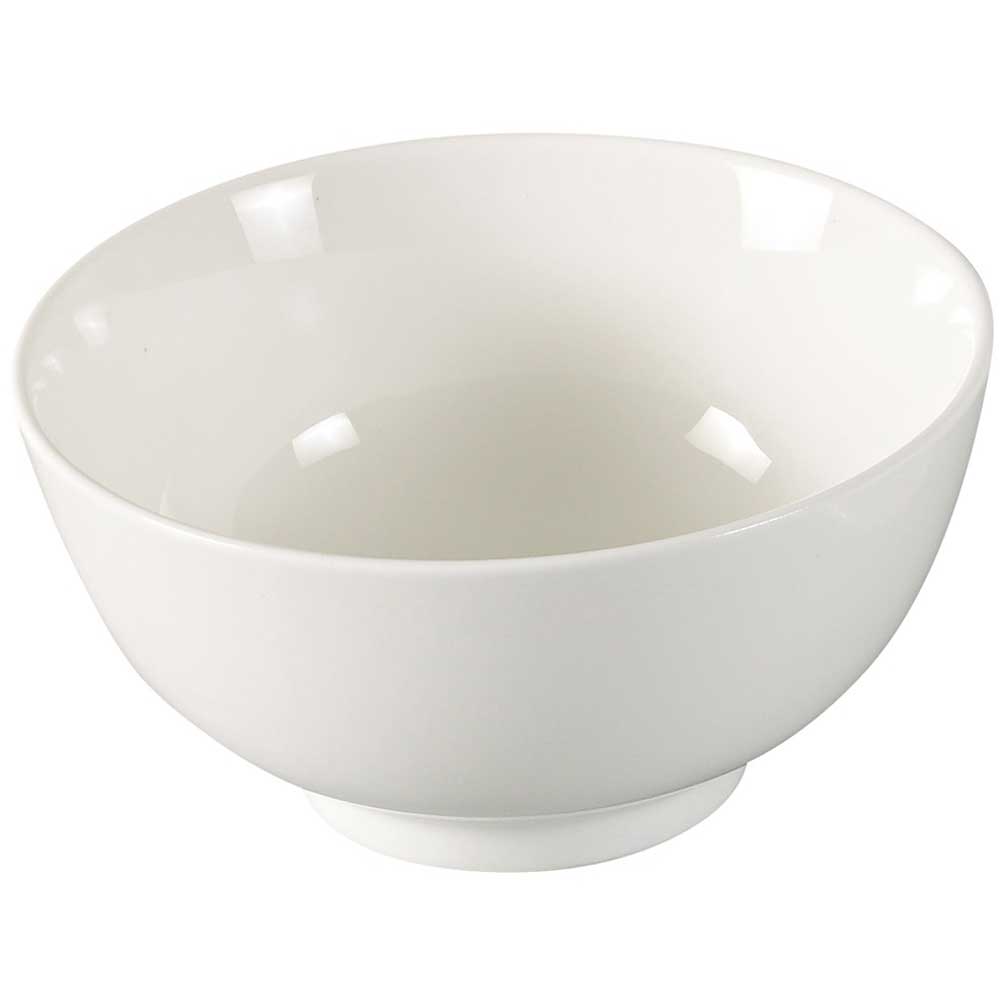 Yanco Abco Porcelain Round Super White Rice Bowl, 8 1/2 Ounce -- 48 Per Case