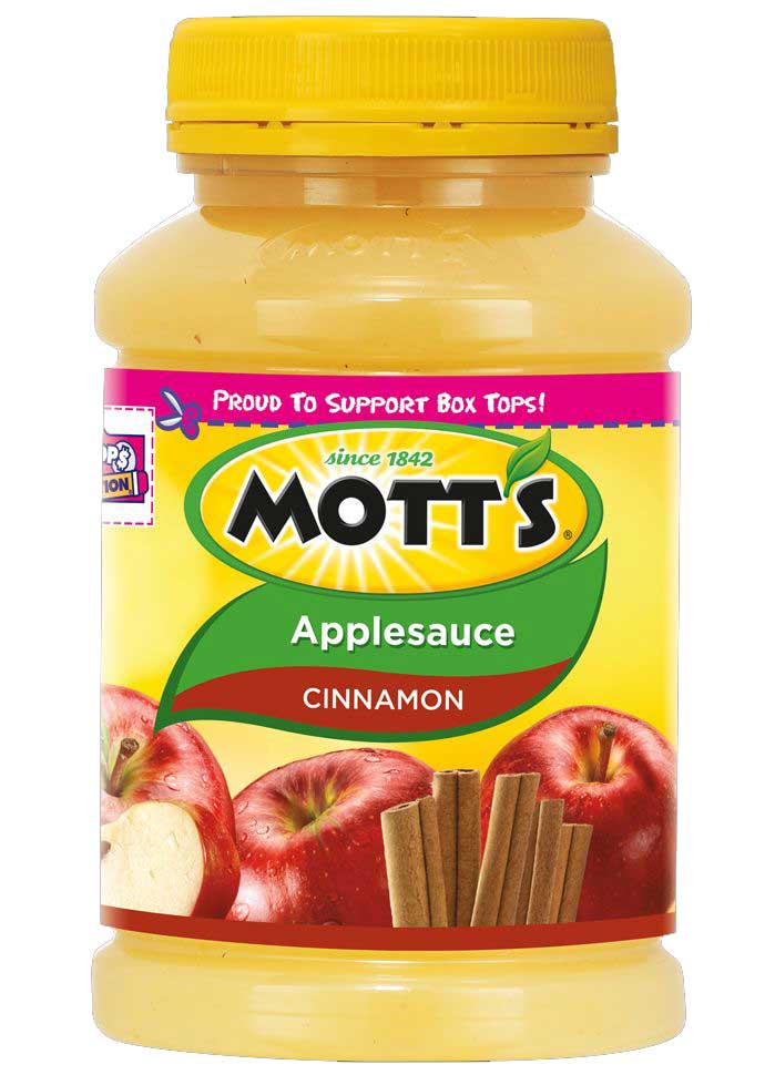 Motts Cinnamon Apple Sauce, 24 Ounce Pet Jar -- 12 per case.