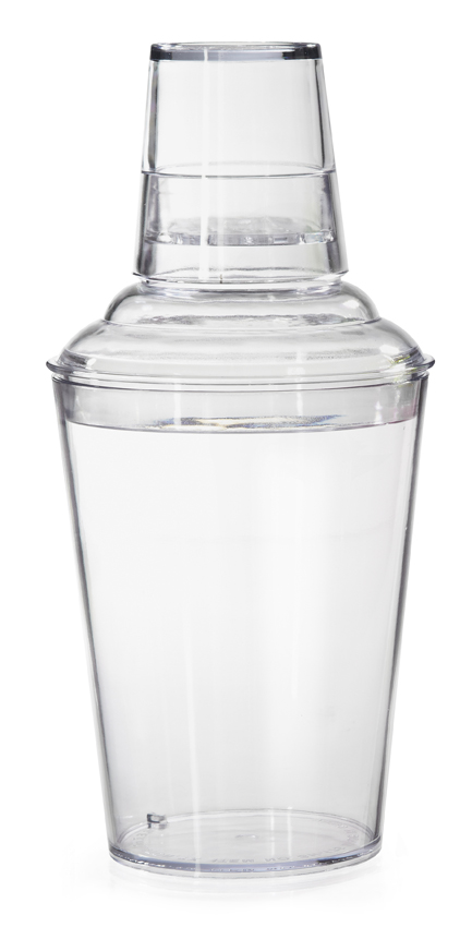 Get Enterprises Inc Styrene Acrylonitrile 3 Piece Shaker Set, 17.5 Ounce -- 24 Per Case