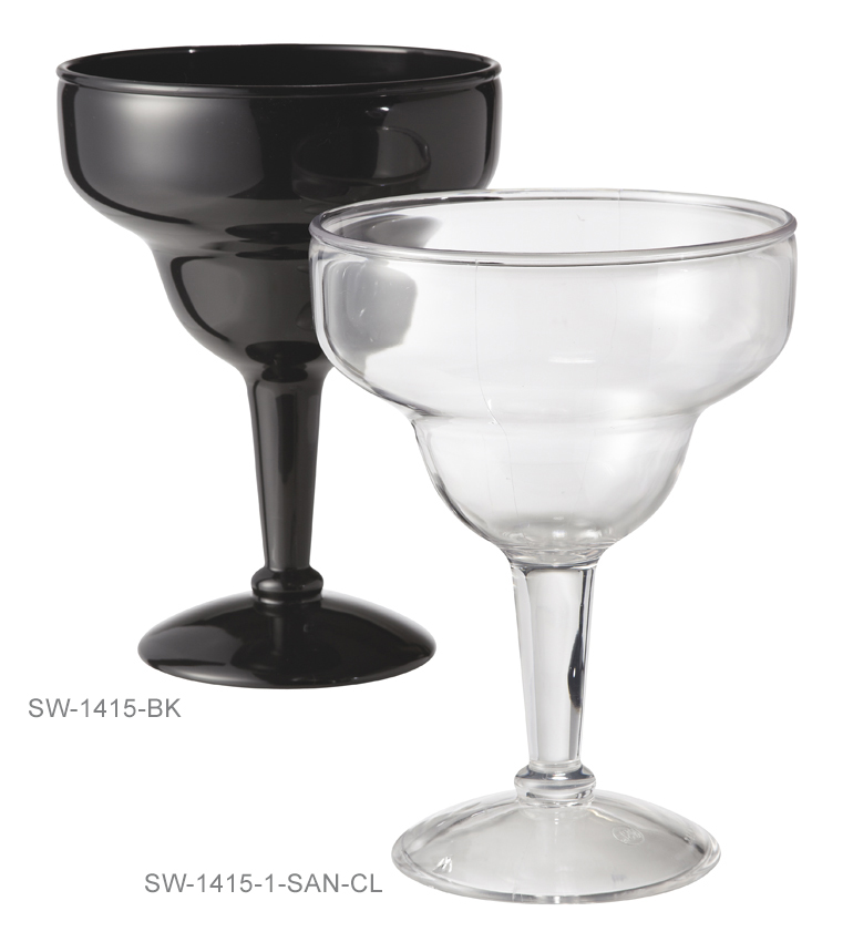 Get Enterprises Inc Styrene Acrylonitrile Stemware Super Margarita, 38 Ounce -- 12 Per Case