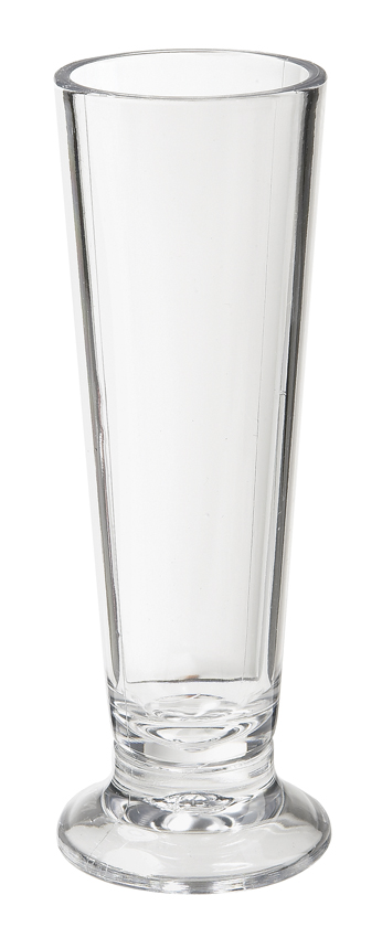 Get Enterprises Inc Styrene Acrylonitrile Clear Pilsner Shot Glass, 2 Ounce -- 24 Per Case