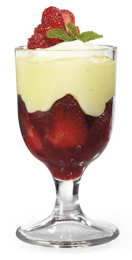 Get Enterprises Inc Styrene Acrylonitrile Stemware Clear Goblet, 8 Ounce -- 24 Per Case