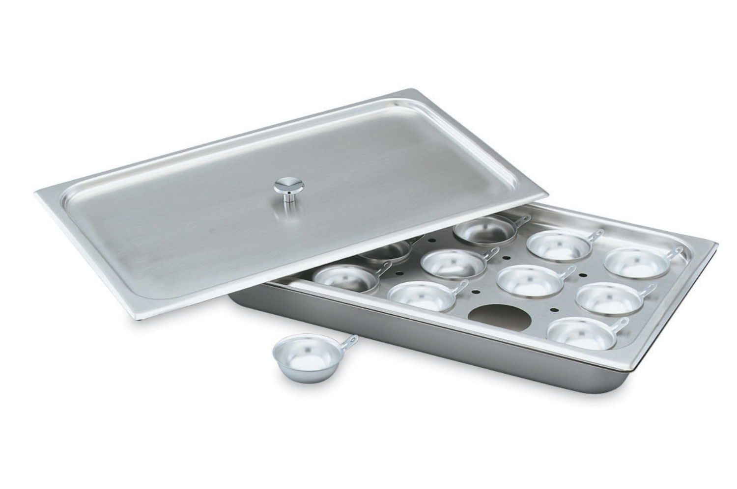 Vollrath Full-size Egg Poacher-juice Glass Holder