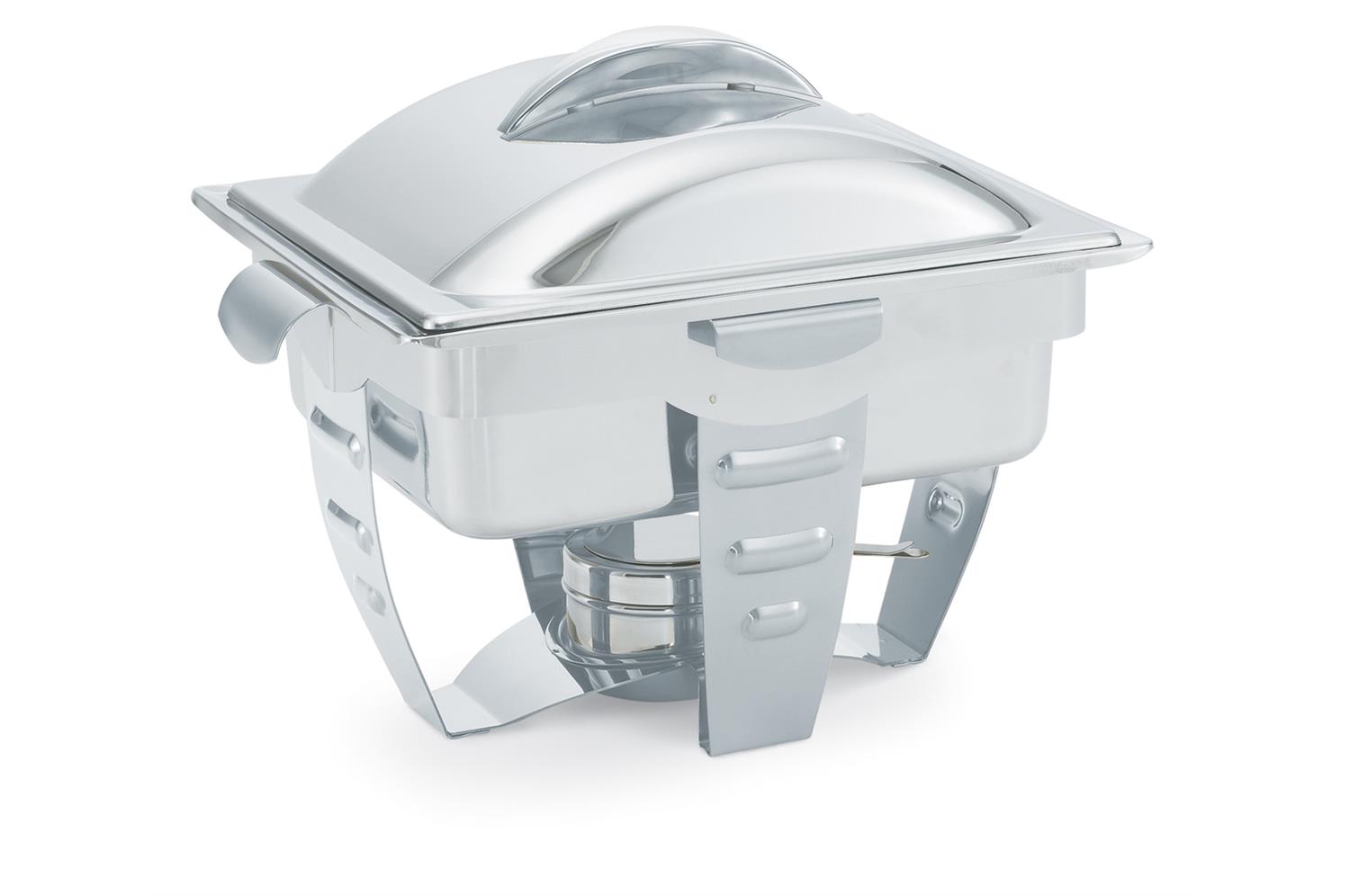 Vollrath Maximillian Steel Half Size Rectangular 4.1 Quart Chafer