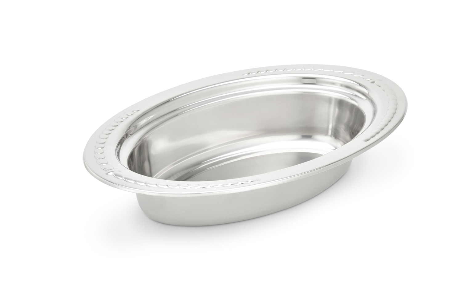 Vollrath Large Oval And Half Oval Miramar Decorative Pan, 19 1/16 X 11 7/8 X 4 Inch
