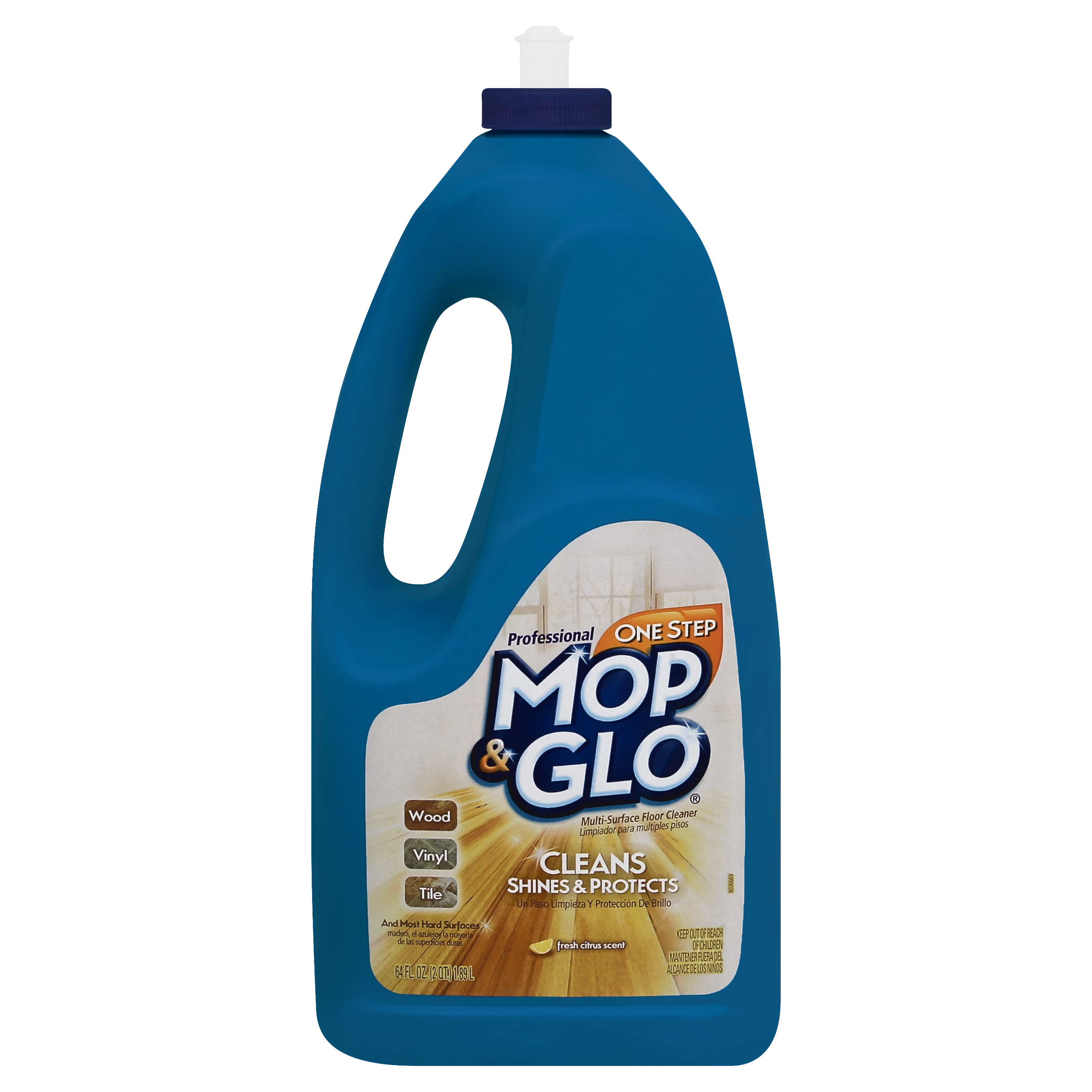 Mop & Glow Triple Action Floor Shine Cleaner, 64 Ounce -- 6 Per Case