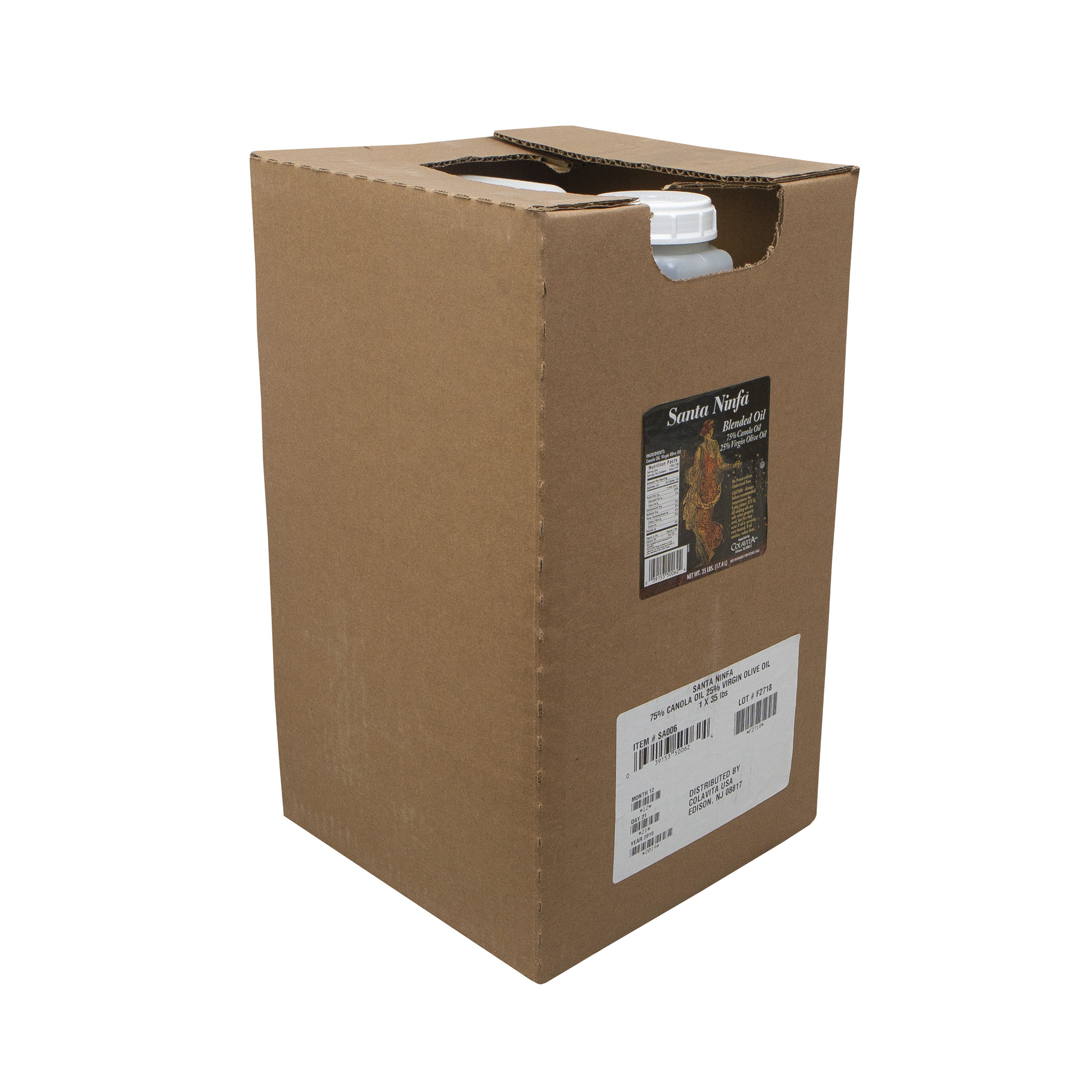 Colavita Canola Blend Oil, 75/25, 35 Pound