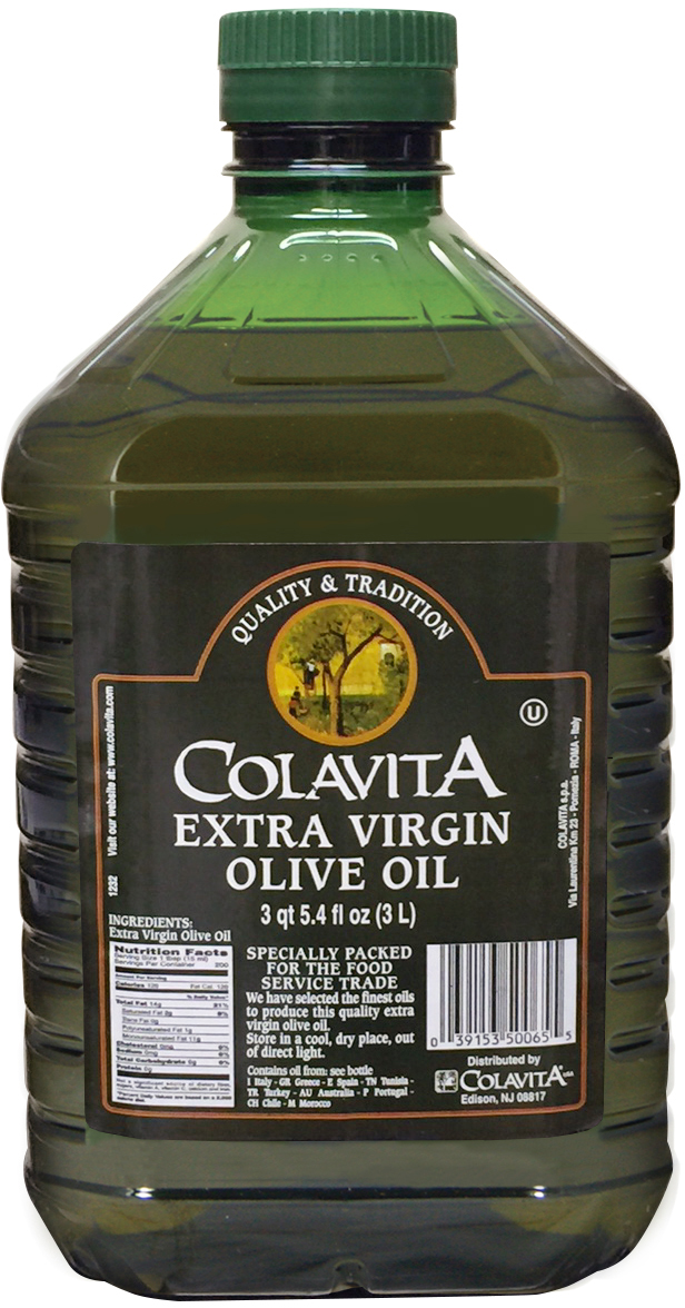 Colavita Extra Virgin Olive Oil, 3 Liter -- 4 per case.