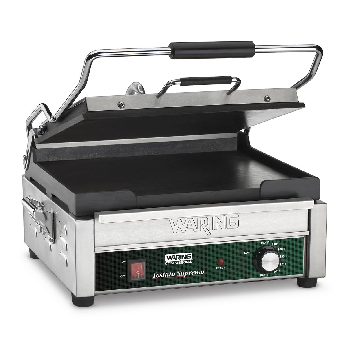 Waring Large Flat Tostato Supremo Toasting Grill, 120 Volt