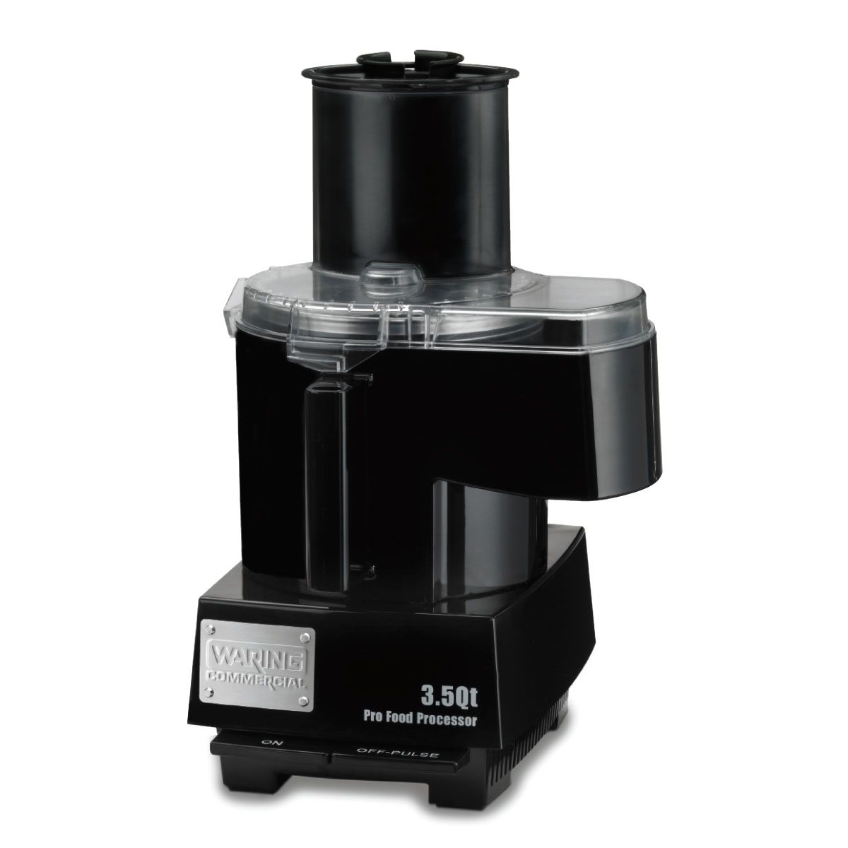 Waring Commercial Batch Bowl And Continuous Feed Food Processor With Liquilock Seal System, 3.5 Quart