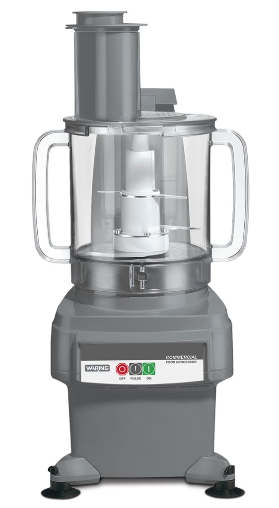 Waring Polycarbonate Continuous Feed Food Processor, 6 Quart